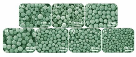 SEM images of ZnO films with aggregates different in size and size distribution ZnO films with aggregates different in size