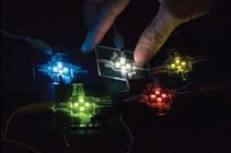Lab scale OLEDs made using Plexcore® OC conductive inks as HIL.
