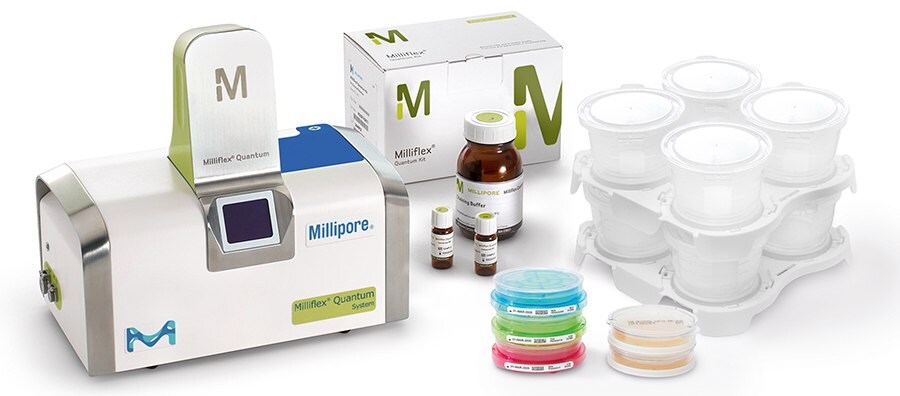 Milliflex® Quantum system for rapid detection of microorganisms