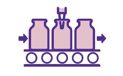 Filling as critical step in the parenteral production workflow. Filling as critical step in the parenteral production workflow.