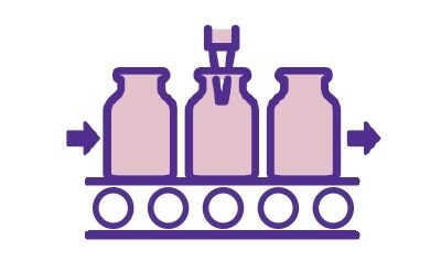 Filling as critical step in the parenteral production workflow.