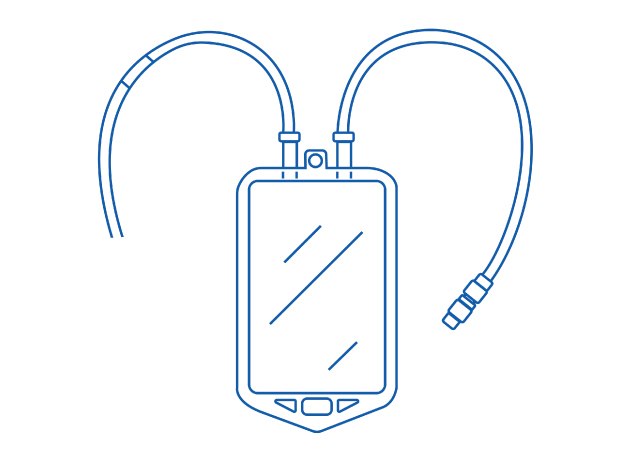 Exemplary High Purity bag without connectors for NovaSeptum® GO and SURe sampling systems