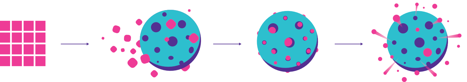 Mode of action for inorganic drug carriers