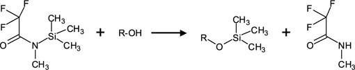 Reaction of Hydroxyl Groups (Silylation)