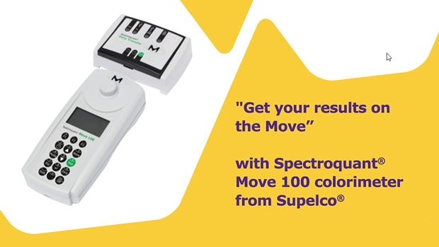 How to Use Spectroquant<sup>®</sup> Move 100 Video 