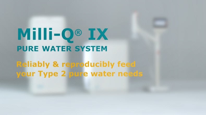 Milli-Q<sup>®</sup> IX Water Purification System