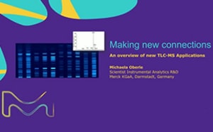 Making new connections – An overview of new TLC-MS Applications