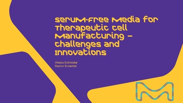 Serum-free Media for Therapeutic Cell Manufacturing – Challenges and Innovations