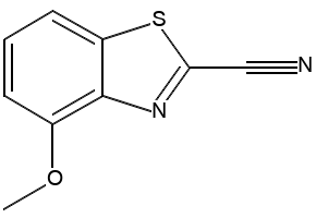 4-Methoxybenzo[d]thiazole-2-carbonitrile, 7267-30-3, undefined, 