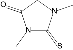 1,3-Dimethyl-2-thioxoimidazolidin-4-one, 1801-62-3, undefined, 