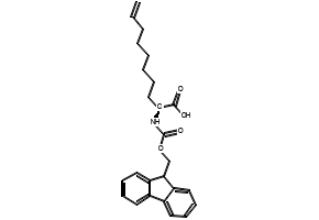 (S)-2-((((9H-Fluoren-9-yl)methoxy)carbonyl)amino)dec-9-enoic acid, 1262886-64-5, undefined, 