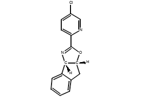 (3aS,8aR)-2-(5-Chloropyridin-2-yl)-3a,8a-dihydro-8H-indeno[1,2-d]oxazole, 2757083-22-8, undefined, 