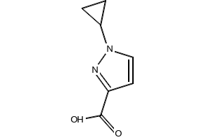 1-Cyclopropyl-1H-pyrazole-3-carboxylic acid, 1403333-94-7, undefined, 
