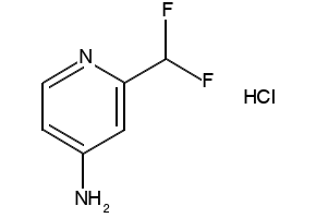 2-(Difluoromethyl)pyridin-4-amine hydrochloride, 1890194-45-2, undefined, 