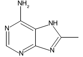 8-Methyl-7H-purin-6-amine, 22387-37-7, undefined, 