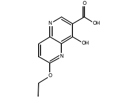 6-Ethoxy-4-oxo-1,4-dihydro-1,5-naphthyridine-3-carboxylic acid, 92808-09-8, undefined, 