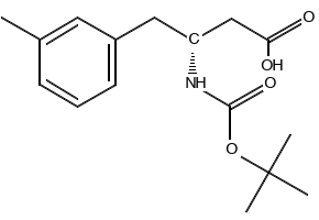 (R)-3-((tert-Butoxycarbonyl)amino)-4-(m-tolyl)butanoic acid, 269398-83-6, undefined, 