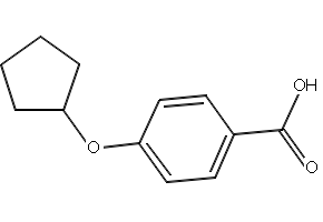 4-(Cyclopentyloxy)benzoic acid, 30762-02-8, undefined, 