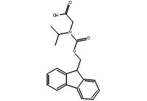2-((((9H-Fluoren-9-yl)methoxy)carbonyl)(isopropyl)amino)acetic acid, 498575-09-0, undefined, 