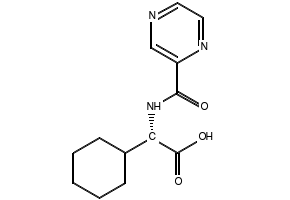 (S)-2-cyclohexyl-2-(pyrazine-2-carboxamido)acetic acid, 848777-30-0, undefined, 