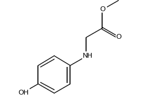 Methyl 2-((4-hydroxyphenyl)amino)acetate, 56405-21-1, undefined, 