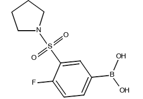 (4-fluoro-3-(pyrrolidin-1-ylsulfonyl)phenyl)boronic acid, 1704121-54-9, undefined, 