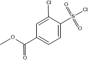 Methyl 3-chloro-4-(chlorosulfonyl)benzoate, 874830-93-0, undefined, 