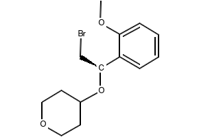 (R)-4-(2-bromo-1-(2-methoxyphenyl)ethoxy)tetrahydro-2H-pyran, 2098543-62-3, undefined, 