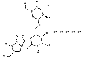 (3R,4S,5S,6R)-2-(((2S,3S,4S,5R)-3,4-Dihydroxy-2,5-bis(hydroxymethyl)tetrahydrofuran-2-yl)oxy)-6-((((3R,4S,5R,6R)-3,4,5-trihydroxy-6-(hydroxymethyl)tetrahydro-2H-pyran-2-yl)oxy)methyl)tetrahydro-2H-pyran-3,4,5-triol pentahydrate, 17629-30-0, undefined,