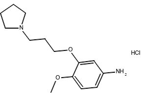 4-Methoxy-3-(3-(pyrrolidin-1-yl)propoxy)aniline hydrochloride, 2995285-48-6, undefined, 