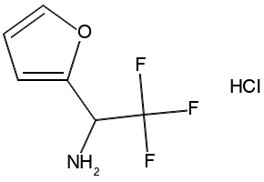 2,2,2-Trifluoro-1-(furan-2-yl)ethan-1-amine hydrochloride, 65686-91-1, undefined, 