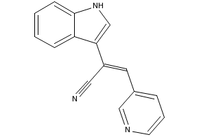 (Z)-2-(1H-Indol-3-yl)-3-(pyridin-3-yl)acrylonitrile, 57046-73-8, undefined, 