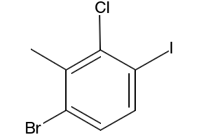 1-Bromo-3-chloro-4-iodo-2-methylbenzene, 1799612-41-1, undefined, 