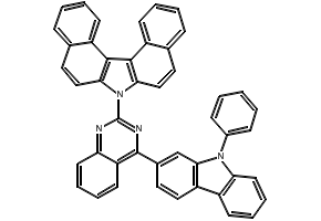 7-(4-(9-Phenyl-9H-carbazol-2-yl)quinazolin-2-yl)-7H-dibenzo[c,g]carbazole, 1831056-76-8, undefined, 
