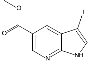 Methyl 3-iodo-1H-pyrrolo[2,3-b]pyridine-5-carboxylate, 944937-30-8, undefined, 