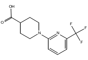 1-(6-(Trifluoromethyl)pyridin-2-yl)piperidine-4-carboxylic acid, 582325-39-1, undefined, 