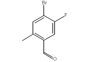 4-Bromo-5-fluoro-2-methylbenzaldehyde, 861928-26-9, undefined, 