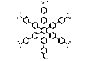 3'',4'',5'',6''-Tetrakis(4'-carboxy[1,1'-biphenyl]-4-yl)[1,1':4',1'':2'',1''':4''',1''''-quinquephenyl]-4,4''''-dicarboxylic acid