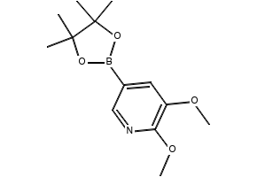 2,3-Dimethoxy-5-(4,4,5,5-tetramethyl-1,3,2-dioxaborolan-2-yl)pyridine, 1083168-92-6, undefined, 