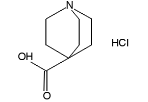 Quinuclidine-4-carboxylic acid hydrochloride, 40117-63-3, undefined, 