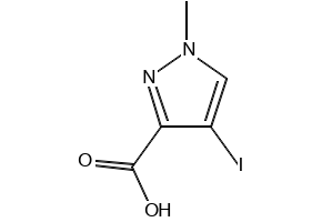 4-Iodo-1-methyl-1H-pyrazole-3-carboxylic acid, 6647-98-9, undefined, 