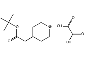 tert-Butyl 2-(piperidin-4-yl)acetate oxalate, 1360438-13-6, undefined, 