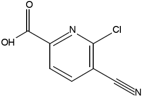 6-Chloro-5-cyanopicolinic acid, 53234-56-3, undefined, 