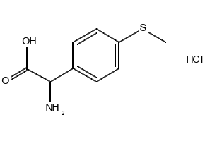 2-Amino-2-(4-(methylthio)phenyl)acetic acid hydrochloride, 2757729-92-1, undefined, 