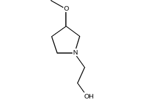 2-(3-Methoxypyrrolidin-1-yl)ethanol, 1353970-68-9, undefined, 