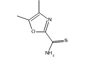 4,5-Dimethyloxazole-2-carbothioamide, 1516355-93-3, undefined, 