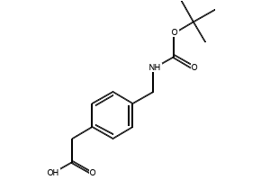 2-(4-(((tert-butoxycarbonyl)amino)methyl)phenyl)acetic acid, 71420-92-3, undefined, 
