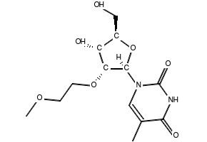 2'-O-MOE-5-Me-rU, 163759-49-7, undefined, 