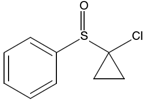 ((1-Chlorocyclopropyl)sulfinyl)benzene, 65006-97-5, undefined, 