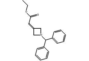 Ethyl 2-(1-benzhydrylazetidin-3-ylidene)acetate, 158602-32-5, undefined, 